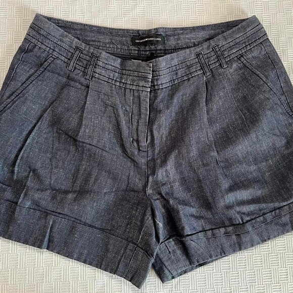 Size 6 Express Design Studio Denim Looking Mid Rise Shorts - Picture 8 of 8